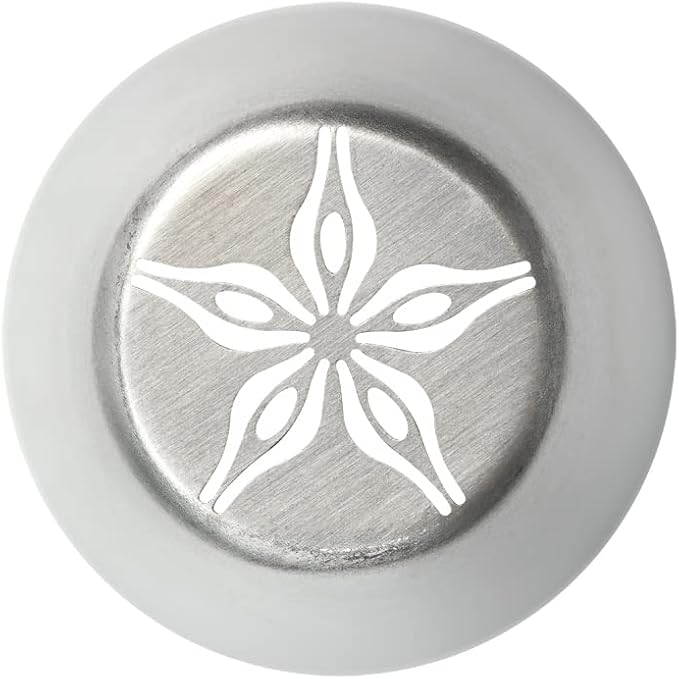 Restaurantware-Russian Piping Tip, 1 Lily Cake Decor Piping Tip - #20, Corrosion-Resistant, Stainless Steel Decorating Tip For Frosting, Dishwashable, Decorate Cupcakes, Cakes, or Cookies