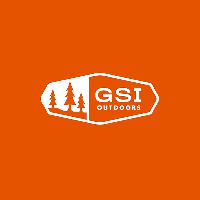 GSI Outdoors Percolator Coffee Pot I Glacier Stainless Steel Ultra-Rugged for Brewing Coffee Over Stove and Fire | Ideal for Group Camping, 14 Cup