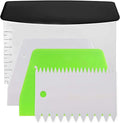 Dough Scraper Plastic Bench Scraper, Dough Scraper Tool Dough Cutter, Flexible Bench Scraper for Making Bread Pizza, 4 PCS