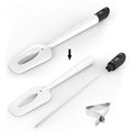 Efeng Digital Meat Thermometer Candy Thermometer Spatula Thermometerwith Pot Clip & 9" Probe – Fast Instant Read Digital Food Thermometer for Candy Chocolate Jam Meat, BPA Free Silicon Frying