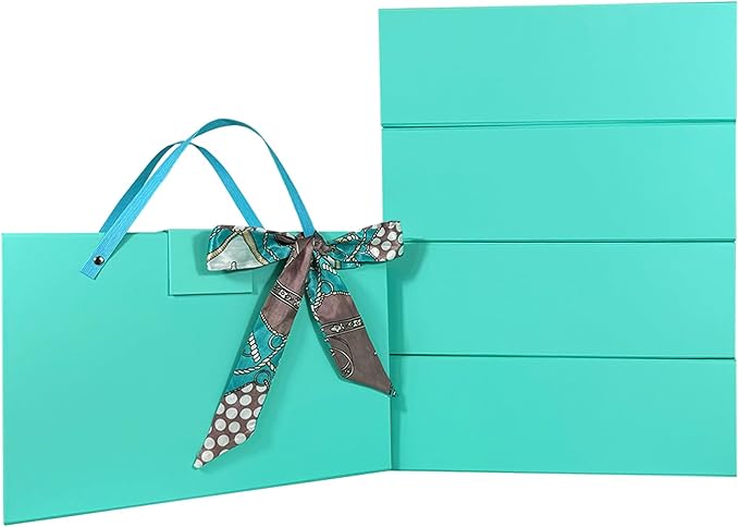 Joyscoop Large Gift Box 5 Pack 13 x 9 x 4.3 inch with Magnetic Lids, Luxury Gift Box for Mother's Day, Birthday, Weddings, Baby Showers, and More