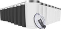 16 Pack 20oz Tumbler Vacuum Insulated Travel Mug with Lids, Stainless Steel Double Wall Bulk Cup for Home, Office, Outdoor Suitable for Vehicle Cup Holders