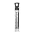 Polder Candy Thermometer, Stainless Steel Cooking Thermometer with Pot Clip, for Jam, Syrup, Jelly, Yogurt, and Deep Fry, 12"