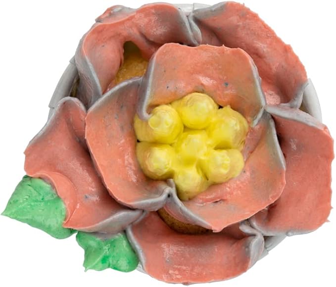 Restaurantware-Russian Piping Tip, 1 Petal Cake Decor Piping Tip - #45, Corrosion-Resistant, Stainless Steel Decorating Tip For Frosting, Dishwashable, Decorate Cupcakes, Cakes, or Cookies