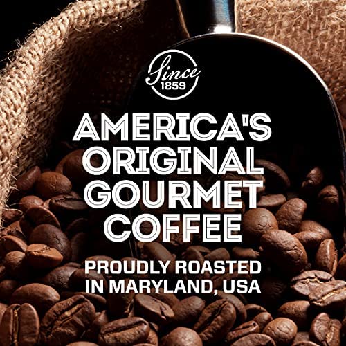 Eight O'Clock Coffee The Original, Medium Roast, Whole Bean Coffee, 21 Ounce, 100% Arabica, Kosher Certified (Pack of 2)
