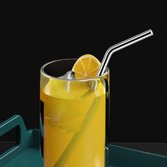 Reusable Straw,Stainless Steel Straws,Drinking Straws Fit for Standley 30 OZ,4 + 1 Cleaning Brush for 20/30 Oz for Yeti/RTIC/Ozark/Reduce/Trail and More Brand Tumblers