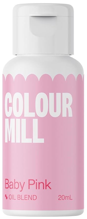 Colour Mill Oil-Based Food Coloring, 20 Milliliters Baby Pink