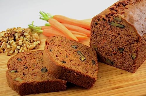 Nadel - NATURALLY DELICIOUS CARROT CAKE Slices, 16 Pack, Sweet Breads & Cakes Back to School lunch snack, breakfast bar