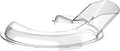 Grouarty Tilt-Head Stand Mixer Pouring Shield – Universal Splash Guard Compatible with 6-7QT Stainless Steel, Glass & Ceramic Bowls, Secure Fit Design