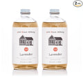Pink House Alchemy Lavender Simple Syrup – 16oz Pack of 2 – Handcrafted All-Natural Mixer for Coffee, Cocktails, Soda, Lemonade, Tea & Baking – Gluten-Free, Non-GMO, Vegan, Small Batch (LAV 2)