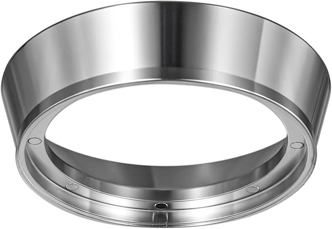 54mm Magnetic Dosing Funnel V2, MATOW Stainless Steel Espresso Dosing Ring with 8 Magnets Compatible with Breville 54mm Portafilter