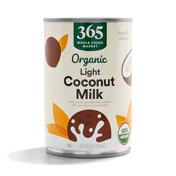 365 by Whole Foods Market, Organic Light Coconut Milk, 13.5 Fl Oz
