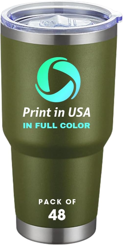 Personalized Tumbler with Pictures Text Logo,Print in USA,30oz Custom Coffee Tumbler with Lid & Straw,Double-layer Stainless Steel Custom Insulated Tumbler,Personalized Gifts As Birthday,Christmas