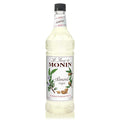 Monin - Almond Syrup, Sweet and Rich Nutty Aroma, Natural Flavors, Great for Coffee Drinks and Specialty Cocktails, Non-GMO, Gluten-Free (1 Liter)