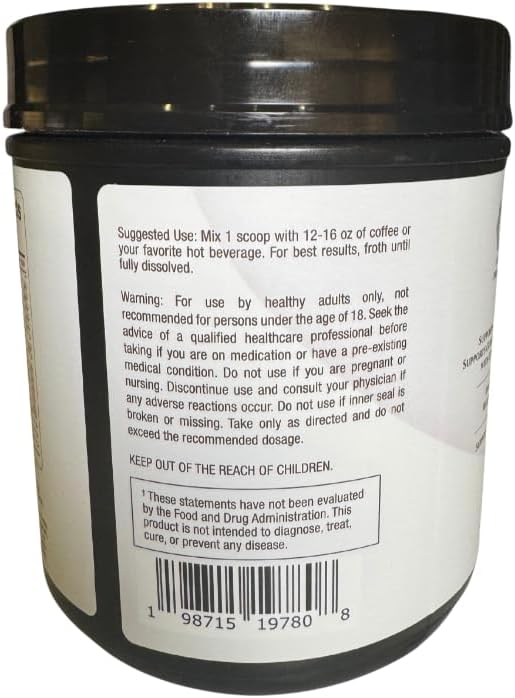 CreaFuel Creatine Collagen MCT Coconut Coffee Creamer Powder Sugar Free Keto and Paleo Friendly Supplement for Muscle Energy Brain Health Skin and Joint Support 30 Servings