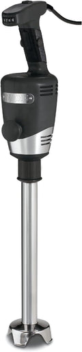 Waring Commercial Big Stix Heavy Duty Stick Immersion Hand Held Blender, 14" Removable Shaft, 1 HP, 750 Watt, Variable Speed Motor, Professional Restaurant Grade, 15 Gal Capacity, 120V, 5-15P WSB55, Black/Silver