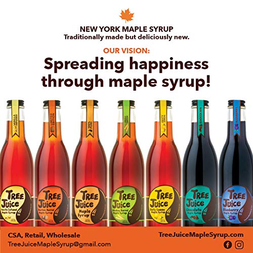 Tree Juice Maple Syrup Gift Box | Gift for Birthdays, Corporate, Holidays, and more | 3-2 ounce bottles