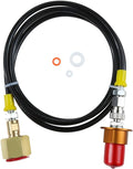 Co2 Adapter Quick Connector Hose, TEENGSE Soda DUO Machine Co2 Adapter Compatible with Terra Series