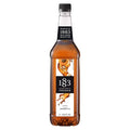 1883 Amaretto Syrup for Drinks, Made in France, 1 Liter Plastic Bottle