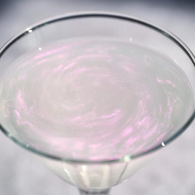 Brew Glitter - Pink Iridescent (50g 1x Jar) | Edible Glitter for Drinks, Cocktails, Beer, Garnish & Beverages