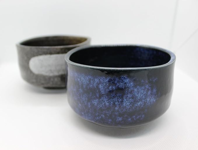 Japanese Traditional Handcrafted Mino Matcha Chawan Tea Bowl Cup Ceremony Tableware Pottery (Seikingama)