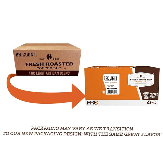 Fresh Roasted Coffee, Organic Single-Origin Variety Pack | USDA Organic, Kosher | K-Cup Compatible, 96 Pods