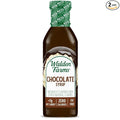 Walden Farms Chocolate Syrup – Perfect for Coffee, Desserts, Ice Cream – Zero Calorie, Sugar-Free, Low Carb, Keto-Friendly, Gluten-Free, Vegan – 2-Pack, 12 oz Bottles