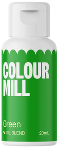 Colour Mill Oil-Based Food Coloring, 20 Milliliters Christmas Green