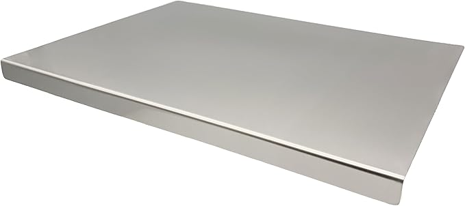 Stainless Steel Cutting Boards for Kitchen,Baking Board,Pastry Board,kneading Panel - Suitable for Cutting Vegetables, Fruits, Meat,bread - Easy To Clean and Store (60x40cm/23.6x15.7in)