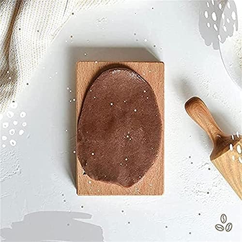 Wooden Cookie Molds - DIY Shapes Cookie Stamp, Gingerbread & Pine Cone (Rabbit) Mold