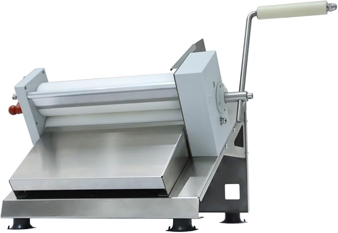 Manual Fondant Dough Sheeter, 12 inch Pastry Dough Roller, Croissant Baking Presser