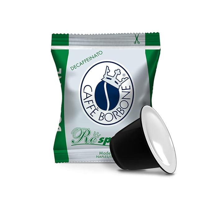 Decaf Blend for Nespresso Machines by Caffe Borbone