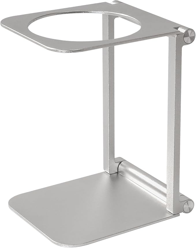 Pour over Dripper Stand,Portable &Foldable Espresso Machine Stand,Office coffee stand with base,Suitable for office,home,camping