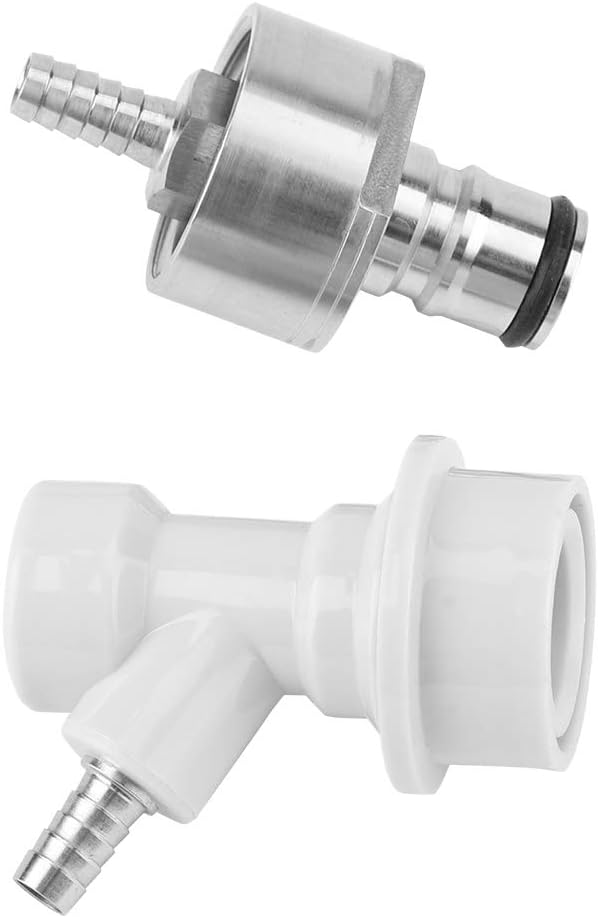 Carbonation 304 stainless steel Carbonator with Liquid Lock Disconnect 1/4" Hot Homebrew Soda Water Carbonate Beer Soft Drinks