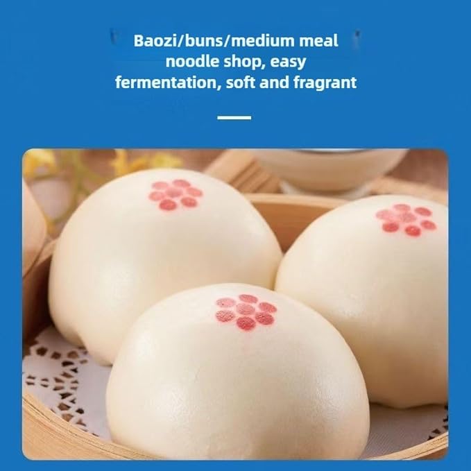 Angel yeast, household, Mantou, steamed stuffed buns, 1.76 ounces (5G * 10 bags),安琪酵母粉蒸包子蒸馒头发酵用（5g/包*10包装）
