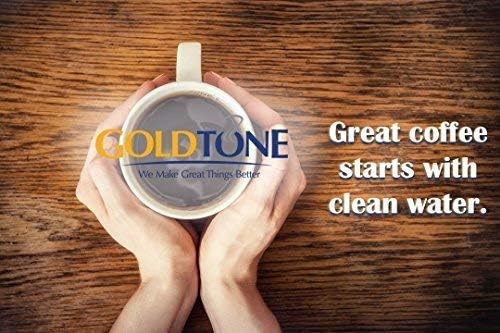 GoldTone Brand 8-12 Cup Reusable Mr. Coffee Basket-Style Coffee Filter & Set of 12 Water Filters for Mr. Coffee Coffee Maker and Brewer