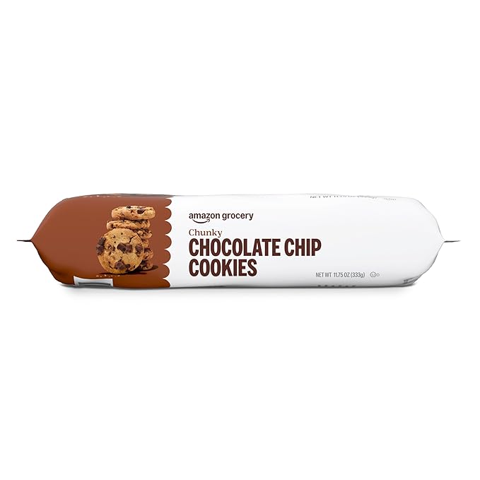 Amazon Grocery, Chunky Chocolate Chip Cookies, 11.75 Oz (Previously Happy Belly, Packaging May Vary)