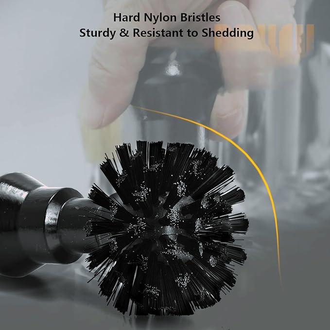 Espresso Coffee Machine Cleaning Brush Kit with Portafilter Cleaning Disc (51mm and 54mm Portafilter Brush)