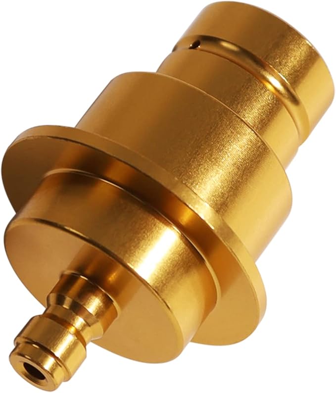 Yasorn 8mm CO2 Adapter for Large CO2 Storage Tanks and Soda Machine Pink CO2 Cylinder System, Compatible with Terra Duo Soda Water Maker Machine, Quick Connect CO2 Cylinder Refill