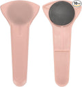 uxcell 2 Pcs Magnetic Scissor Holder, 7.48" x 3.46" Plastic Scissors Cover Durable Waterproof Protector Portable with Round Magnetic Absorber for Kitchen Shears, Pink