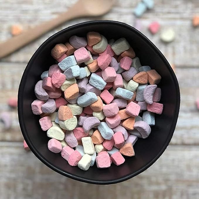 By The Cup Assorted Dehydrated Cereal Marshmallow Bits, 2 lb Bulk Bag