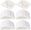 2000 Pcs Individually Wrapped Wooden Coffee Stirrers, Disposable Coffee Stir Sticks Round End Sticks Bulk Wood Stirrers for Cocktail Hot Drinks Restaurant Bar Home Office (7.5 Inch)