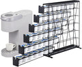 FlagShip 6-Tier Coffee Pod Holder for K Cup - 42 Capsule Max Capacity Metal Rack, Ultra-Efficient Corner Storage Space Saving Design