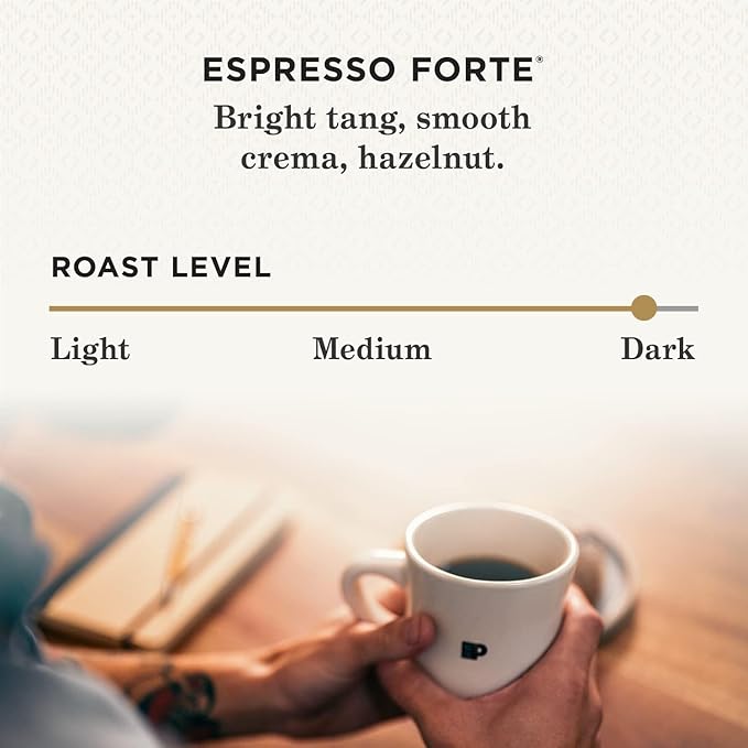 Peet's Coffee, Dark Roast Whole Bean Coffee - Espresso Forte 32 Ounce Bag