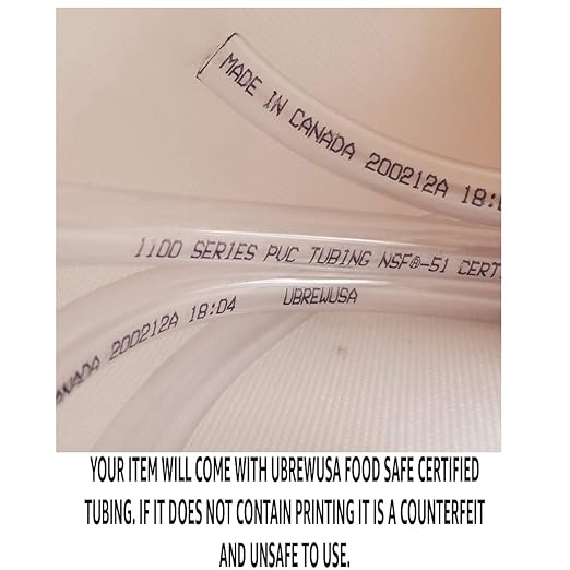 Auto Siphon Mini with 6 Ft of Food Safe Tubing & Clamp - Easy Home Brewing, Winemaking Kit, Complete System for Beer, Wine, Liquid Transfer & Fermentation Tools - Perfect for Small Batches