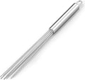 Baderke 1 Pcs Espresso Whisk 11.5 Inch Long Handle Barista Whisk 10 Needles 2 mm Stainless Steel Coffee Stirrer Tool Efficient Mixing Time Saving Reduction Clumping Ideal for Commercial Home