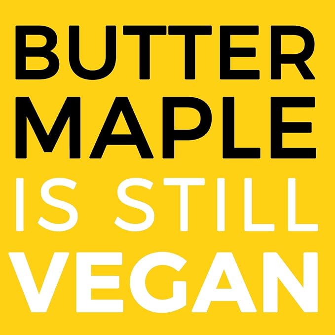 Trees Knees Butter Maple Syrup, Grade-A Organic Maple Syrup Infused with Savory Sea Salt, Vegan, Gluten Free & Made in the USA, Pure & All Natural, 11.5oz