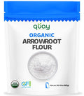 Quay Naturals Organic Arrowroot Flour, 2 lb, Gluten Free, Non-GMO, Vegan, Paleo-Friendly