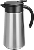 28oz Thermal Coffee Carafe Insulated Coffee Pot, Small Stainless Steel Coffee Carafes For Keeping Hot, Double Walled Insulated Vacuum Flask Pot for Tea Hot Water Coffee Beverage