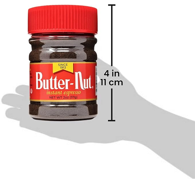 Butter-Nut Instant Espresso Coffee, 2 Ounce (Pack of 2)